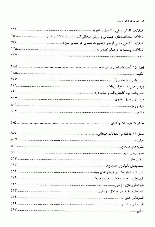 علائم در ذهن سیمز درسنامه‌ی آسیب‌شناسی روانی توصیفی 2018