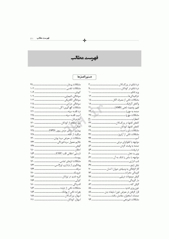 دستورالعمل‌های تلفن تریاژ 2020
