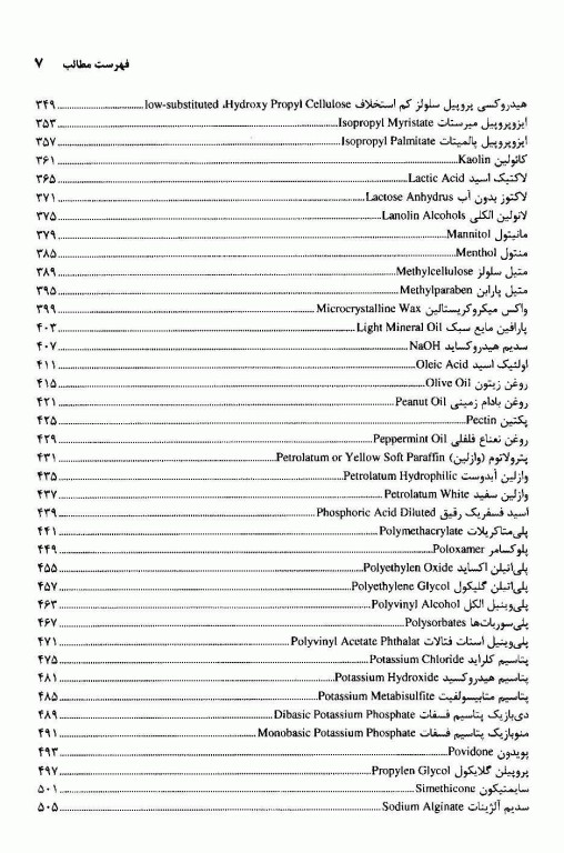 اکسی پیانت‌های متداول در فرمولاسیون‌های دارویی و آرایشی بهداشتی