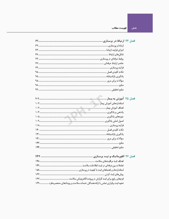 دوره 7جلدی اصول و مبانی پرستاری پاتروپری 2021