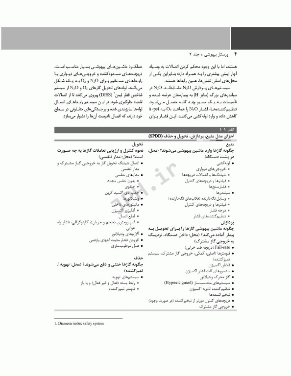 پرستار بیهوشی 2018 جلد دوم تجهیزات و اداره‌ی بیهوشی