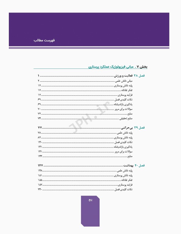 دوره 7جلدی اصول و مبانی پرستاری پاتروپری 2021