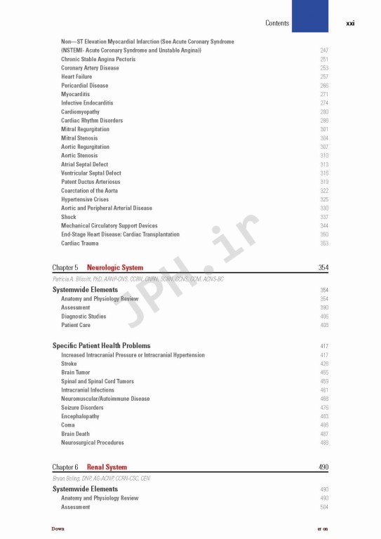برنامه درسی اصلی AACN برای پرستاری مراقبت‌های ویژه و حیاتی 2022 | AACN Core Curriculum for Progressive and Critical Care Nursing