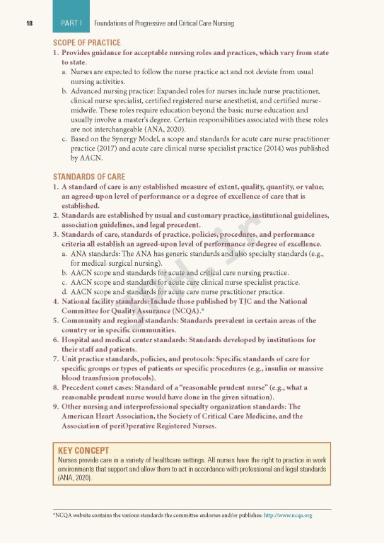 برنامه درسی اصلی AACN برای پرستاری مراقبت‌های ویژه و حیاتی 2022 | AACN Core Curriculum for Progressive and Critical Care Nursing