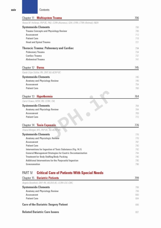 برنامه درسی اصلی AACN برای پرستاری مراقبت‌های ویژه و حیاتی 2022 | AACN Core Curriculum for Progressive and Critical Care Nursing