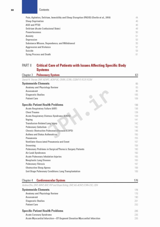 برنامه درسی اصلی AACN برای پرستاری مراقبت‌های ویژه و حیاتی 2022 | AACN Core Curriculum for Progressive and Critical Care Nursing