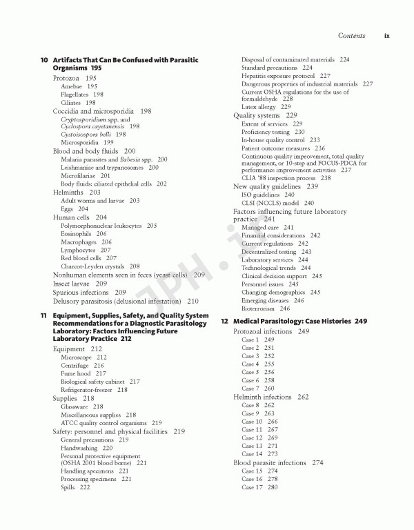 انگل‌شناسی پزشکی تشخیصی گارسیا | Diagnostic Medical Parasitology 6th Edition