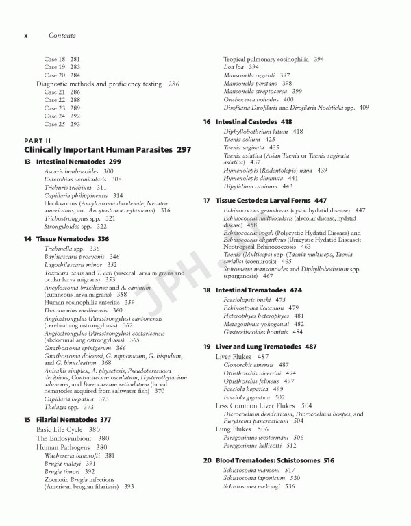 انگل‌شناسی پزشکی تشخیصی گارسیا | Diagnostic Medical Parasitology 6th Edition