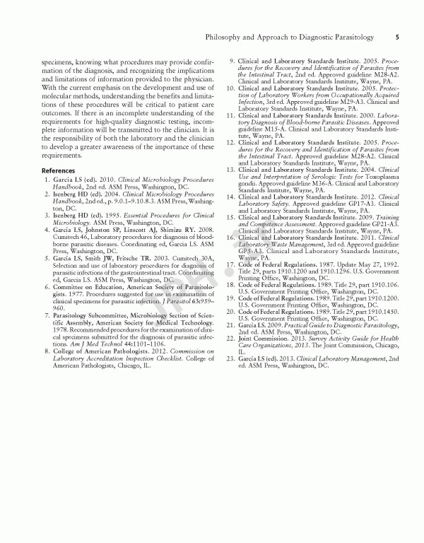 انگل‌شناسی پزشکی تشخیصی گارسیا | Diagnostic Medical Parasitology 6th Edition