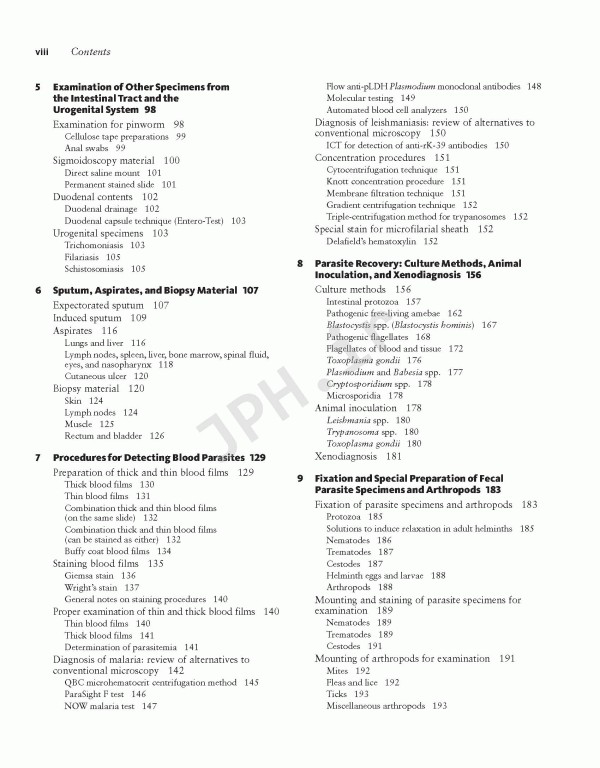 انگل‌شناسی پزشکی تشخیصی گارسیا | Diagnostic Medical Parasitology 6th Edition
