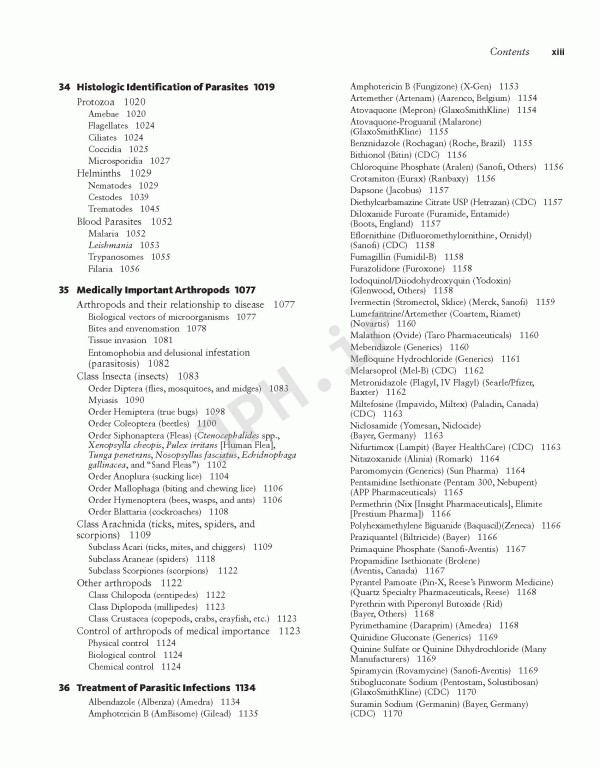 انگل‌شناسی پزشکی تشخیصی گارسیا | Diagnostic Medical Parasitology 6th Edition