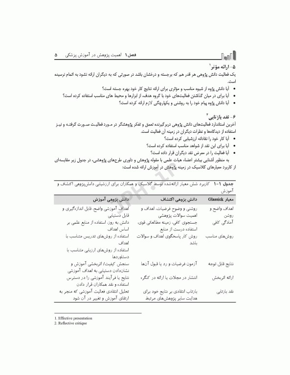 پژوهش در آموزش پزشکی