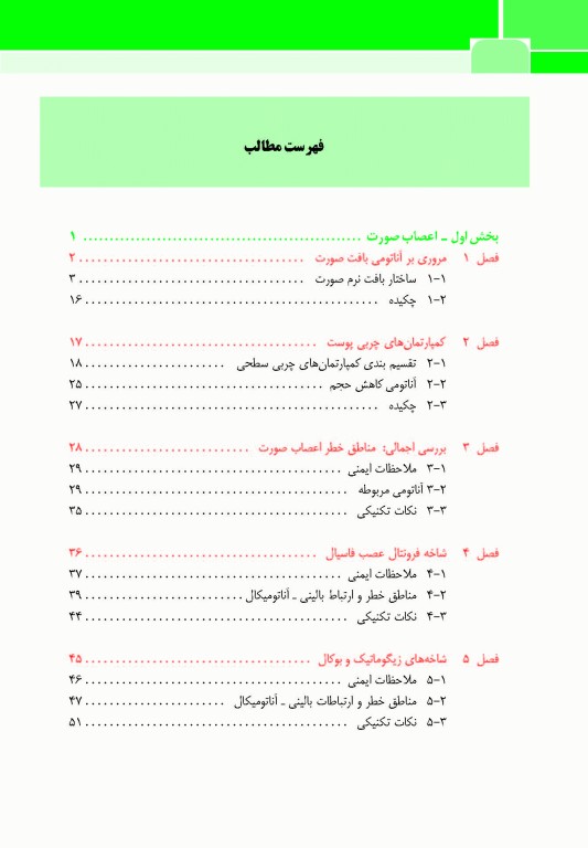 نواحی خطر صورت در پروسیجرهای زیبایی دکتر داوود رمزی