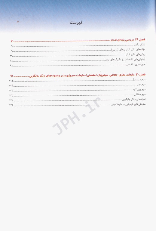 ادرار و دیگر مایعات بدن هنری دیویدسون 2022 دکتر عباس بهادر