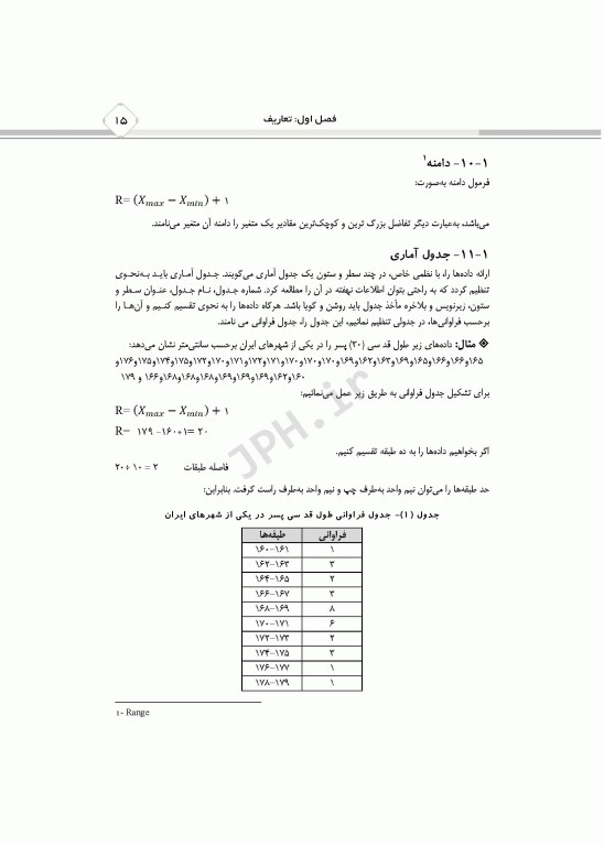 آمار زیستی دکتر محمد فشارکی