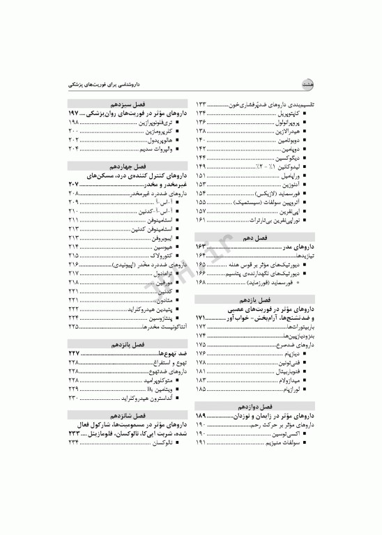 داروشناسی برای فوریت‌های پزشکی