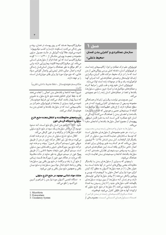 چکیده‌ی فیزیولوژی پزشکی گایتون و هال 2021 دکتر ارجمند