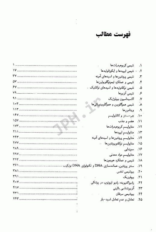 پرسش و پاسخ بیوشیمی چترجی همراه با پاسخ تشریحی