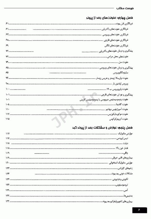 پروتکل جامع فارماکوتراپی بیماران پیوند کبد