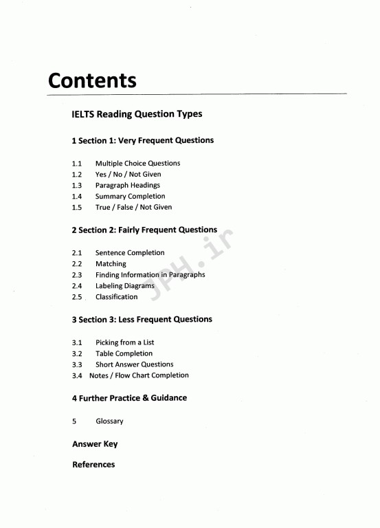 درسنامه آیلتس کیت درک مطلب