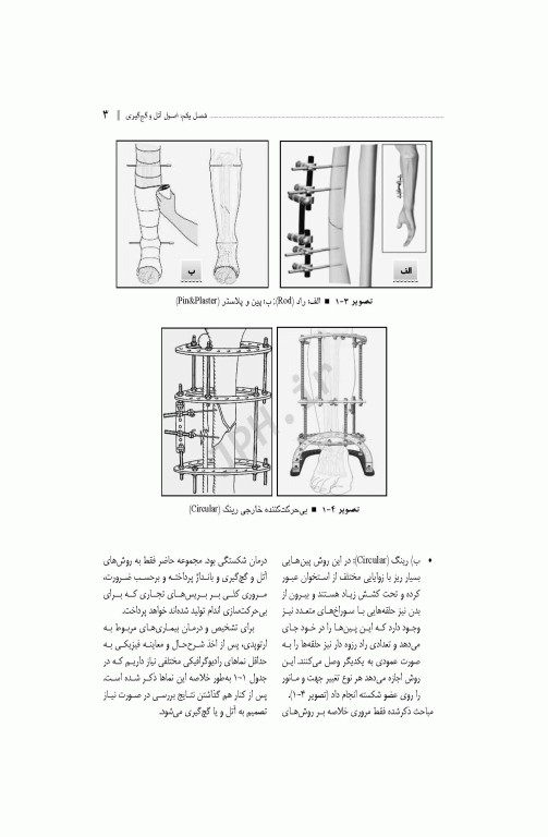 تکنیک‌های بی حرکت‌سازی در ارتوپدی سرپایی و بستری همراه با DVD فیلم آموزشی