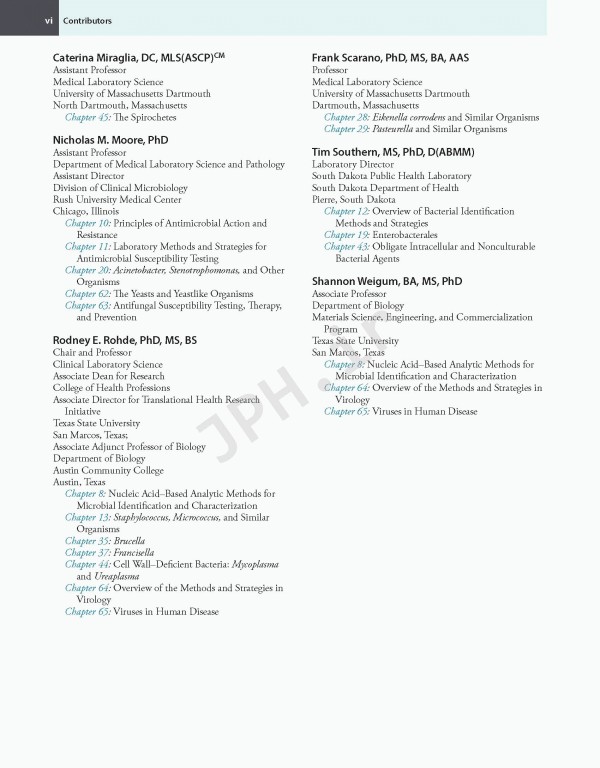 میکروب‌شناسی تشخیصی بیلی و اسکات ویراست پانزدهم | Bailey & Scott's Diagnostic Microbiology 2021