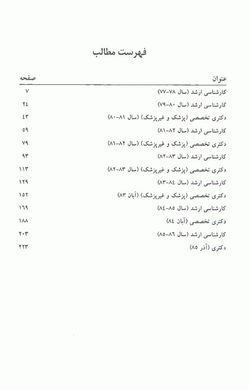 مجموعه سوالات کنکور ارشد و دکترا علوم تغذیه و علوم بهداشتی در تغذیه