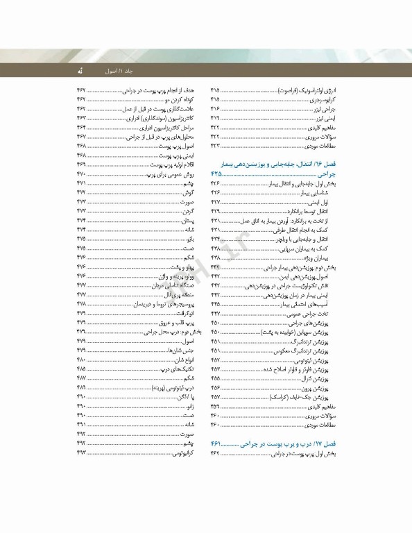 تکنولوژی جراحی فولر 2022 جلد1 اصول