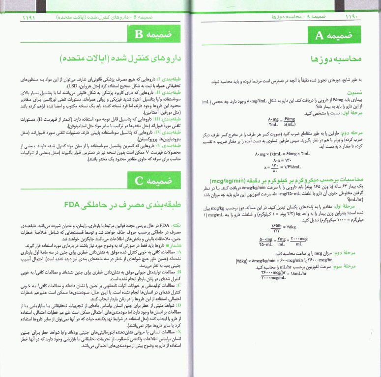 مرجع کامل داروهای ژنریک ایران با اقدامات پرستاری