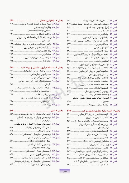 اطلس جراحی زولینجر 2022 دکتر گلچینی