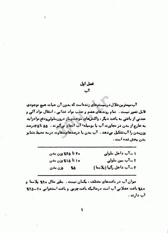 بیوشیمی برای پرستار دکتر زمانی و احسانی