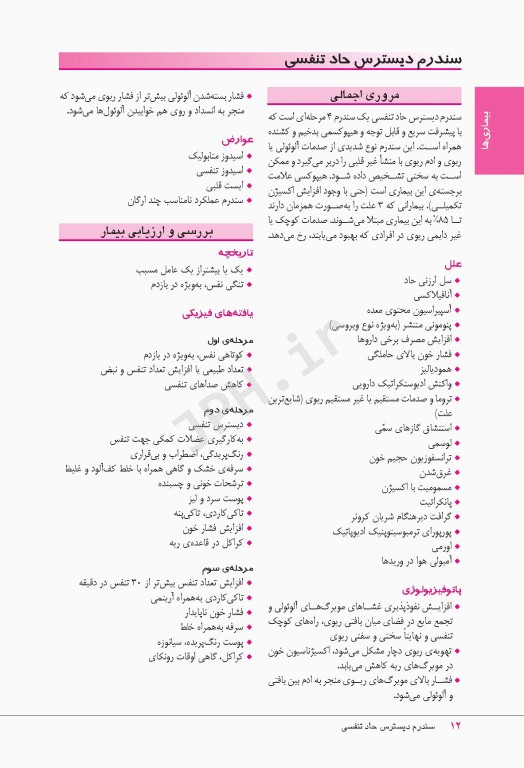 مرجع سریع پرستاری