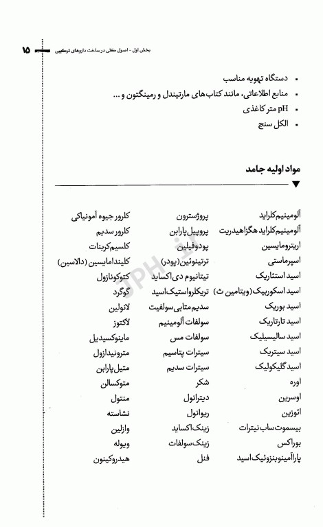 آشنایی با فرمولاسیون داروهای ترکیبی در داروخانه