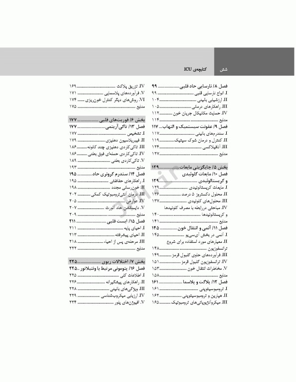 کتابچه ICU پل مارینو 2017