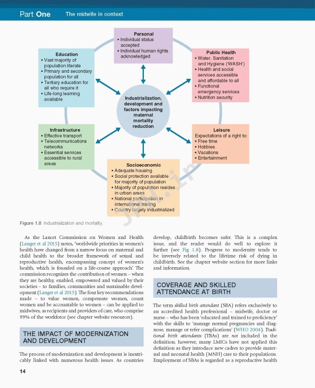 مامایی مایز 2018 | Mayes' Midwifery 15th edition
