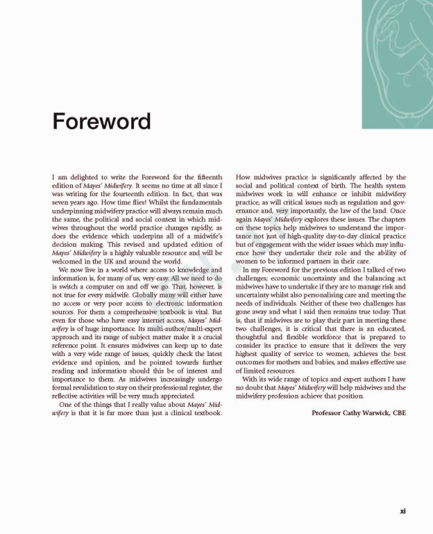 مامایی مایز 2018 | Mayes' Midwifery 15th edition