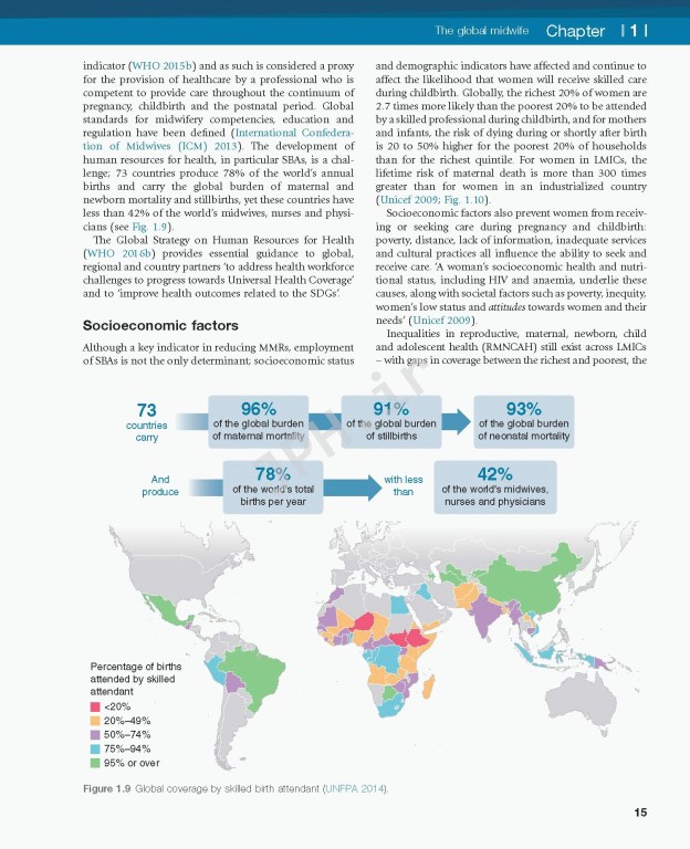 مامایی مایز 2018 | Mayes' Midwifery 15th edition
