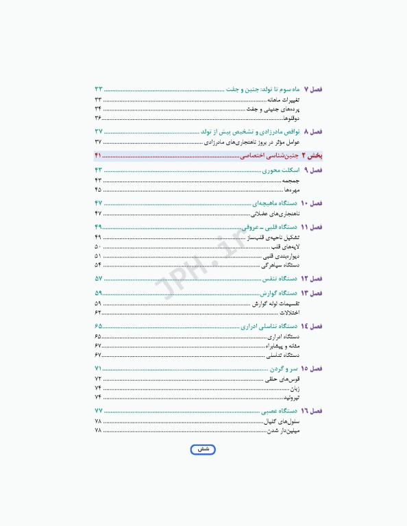 مرور جامع DRS علوم پایه پزشکی جنین‌شناسی