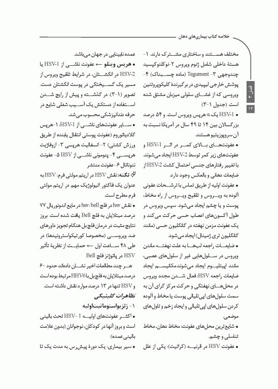 خلاصه کتاب Book Brief بیماری‌های دهان برکت 2021