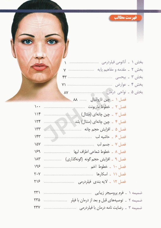 راهنمای کاربردی تزریق فیلر درمی ترجمه دکتر داوود رمزی