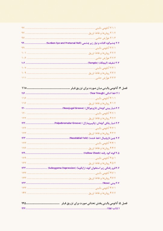 راهنمای کاربردی آناتومی بالینی صورت در تزریق فیلر و سم بوتولینوم دکتر رمزی