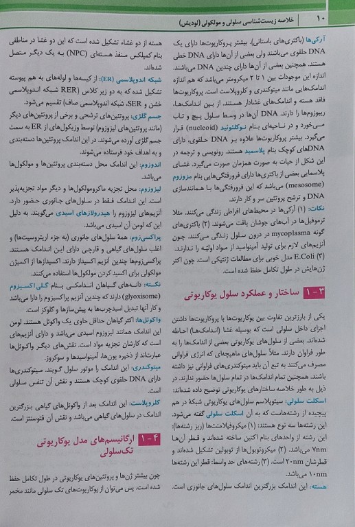 مرجع سریع QR زیست شناسی سلولی مولکولی لودیش 2021