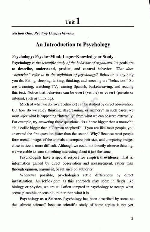 انگلیسی برای دانشجویان رشته روان‌شناسی دکتر حسن رستگارپور | English for the Students of Psychology