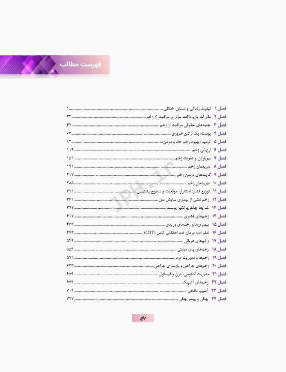 اصول کاربردی و ضروریات مراقبت از زخم 2020