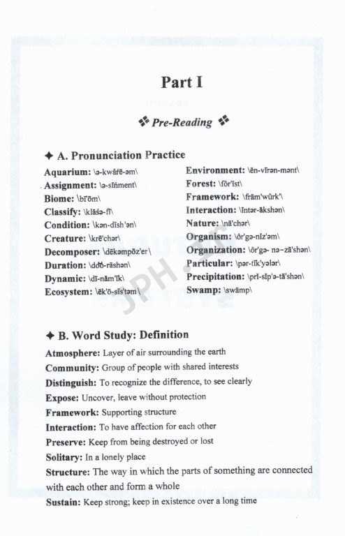 انگلیسی تخصصی محیط زیست دکتر جعفر نوری