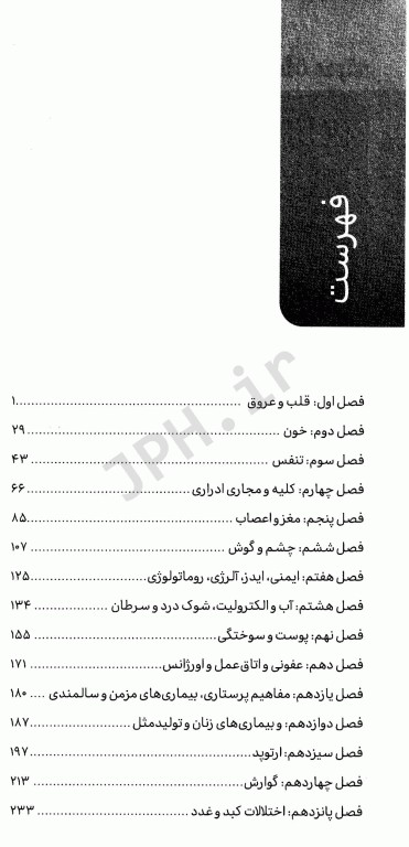 تست آموز سنا (تاس) پرستاری داخلی جراحی