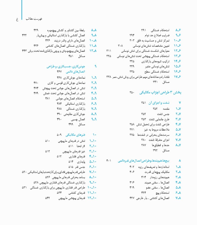 طراحی اجزای مکانیکی شیگلی در دستگاه SI ویراست دهم