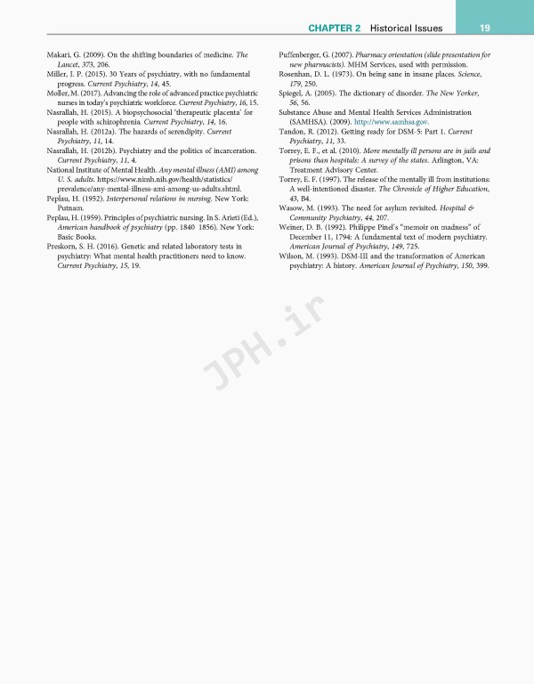 روان پرستاری کلتنر 2019 | Psychiatric Nursing 8th Edition