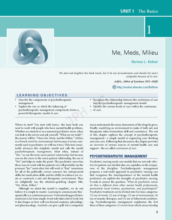 روان پرستاری کلتنر 2019 | Psychiatric Nursing 8th Edition