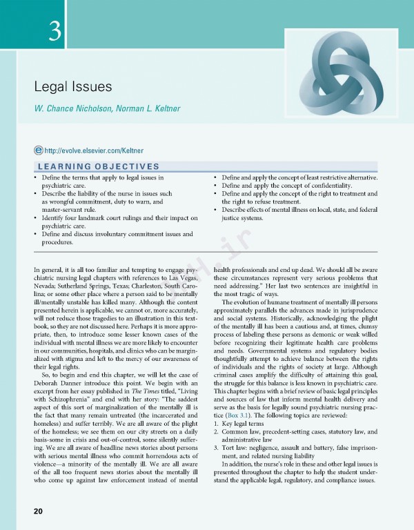 روان پرستاری کلتنر 2019 | Psychiatric Nursing 8th Edition